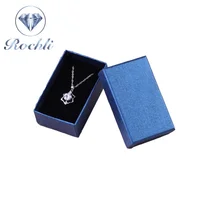 

Cheap handmade paper jewelry box customs logo printing necklace ring pendant bracelet box for wholesale
