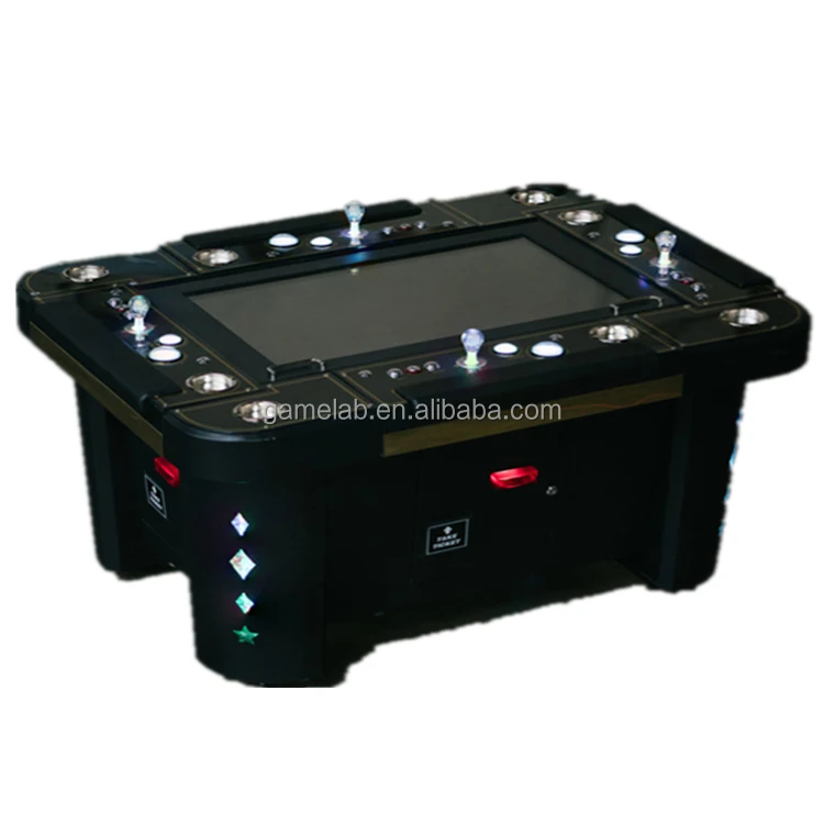 

55'' Lcd Or Customize 4 Players Coin Operated Arcade Video Game Machine, Fishing Coin Operated Game Machine