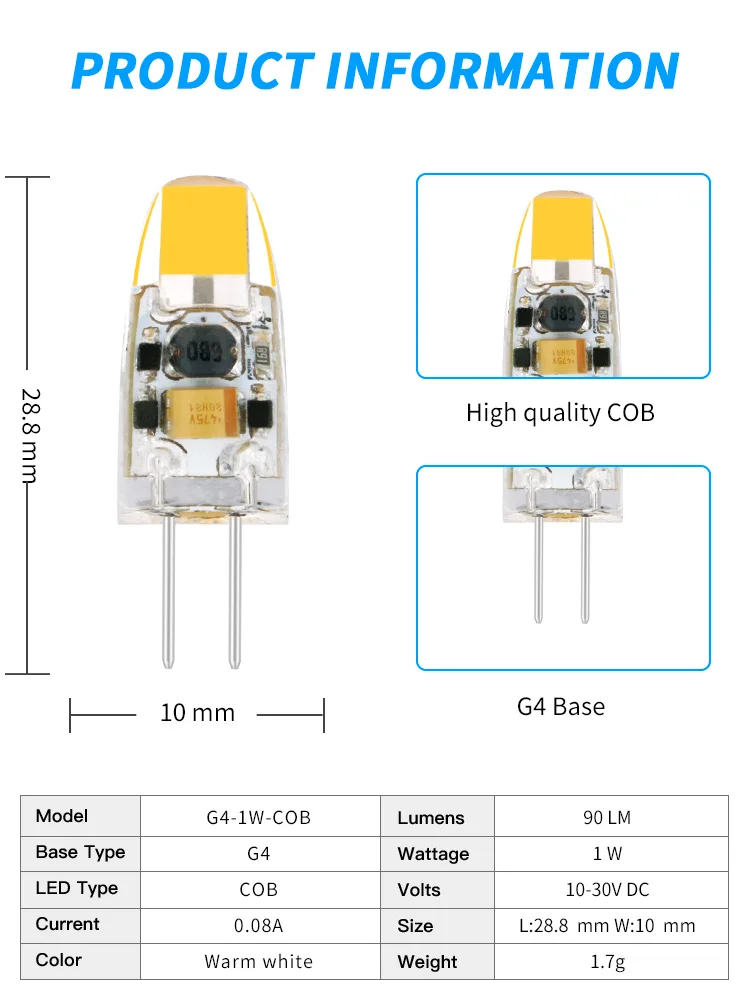 led g4 power