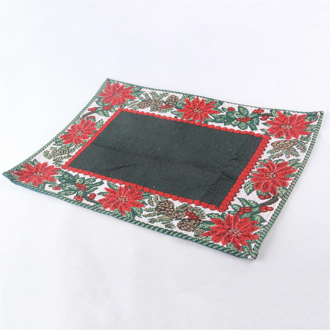 

Royalunion New Type Top Sale Polyester Cotton Table Placemat, Placemat Plate A011183