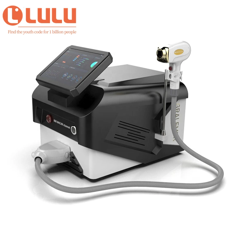 

New Product Triple 3 Wavelength 755nm 808nm 1064nm Permanent Alexandrite Hair Removal Machine Diode Laser