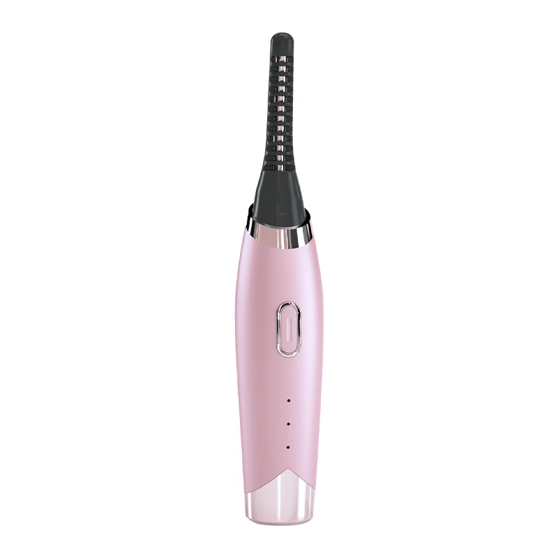 

JOSUNN Easy Curler Eyelash With Clip Comb rizador de pestanas Magnetic Mini Warm Private Label Electric Heated Eyelash Curler, White pink