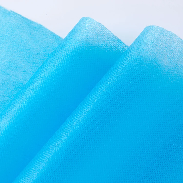 
Medical blue pp non woven fabric for surgical towels and bed sheets 