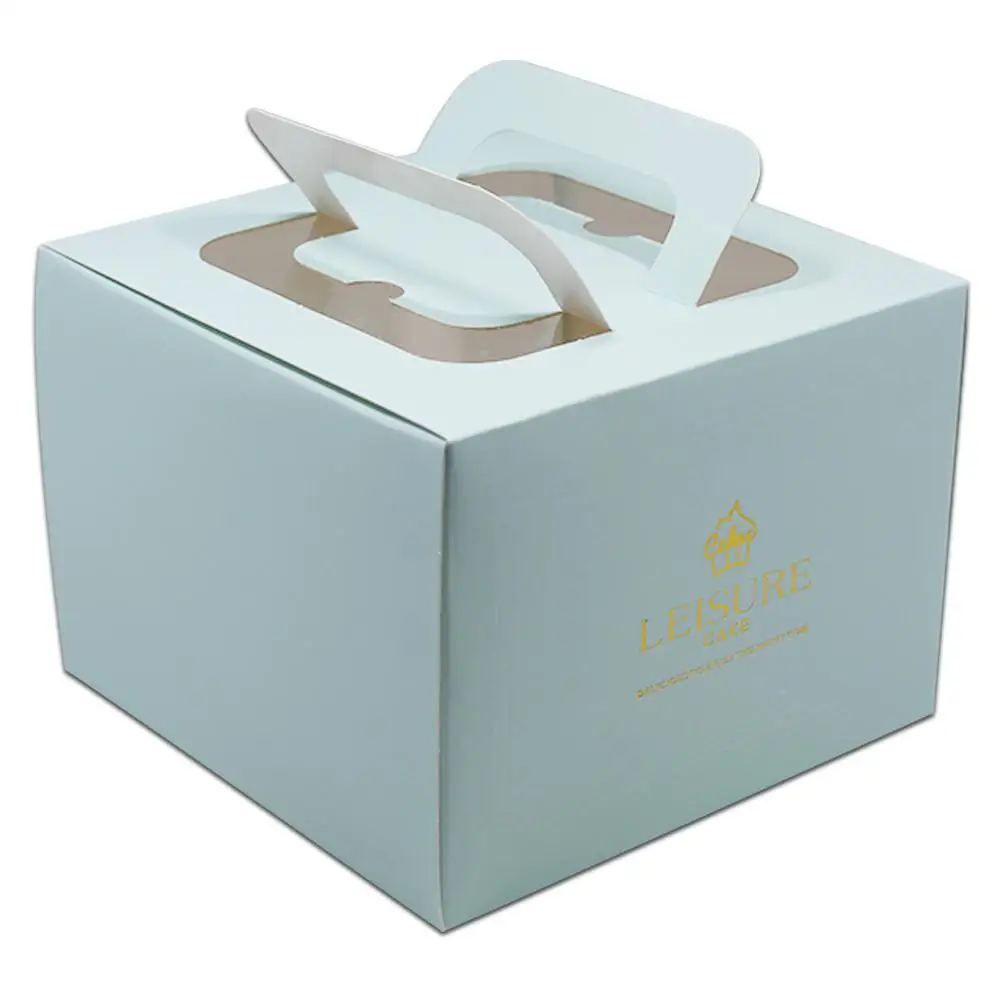 cmyk printing tea cardboard packaging eco friendly cake box