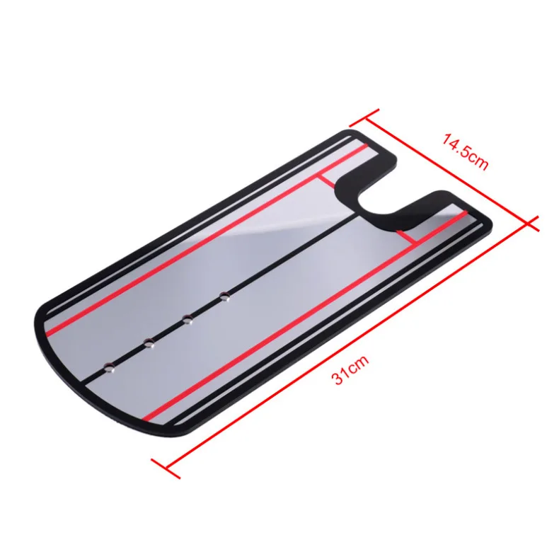

Customized golf putter training practice mirror Golf accessories putter trainer aids, Same as picture