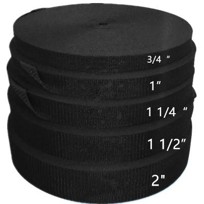 

Custom Nylon Webbing Heavy 38Mm 2Inch 20Mm Non Slip 45Mm 25Mm Flat Belt Tape For Bags By The Yard Strap Nylon Webbing