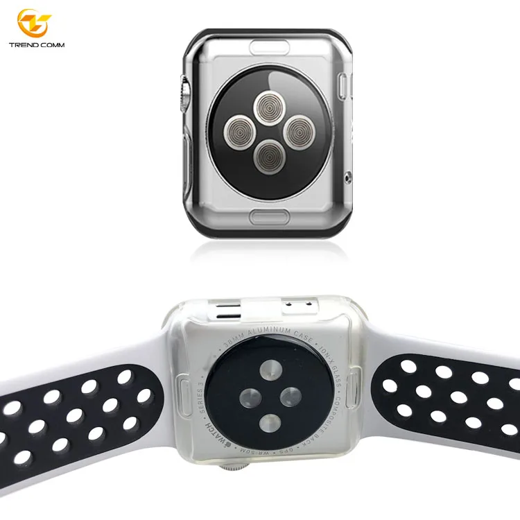 

Hot Trend Product 38-44mm Clear Silicone Case For Apple Watch