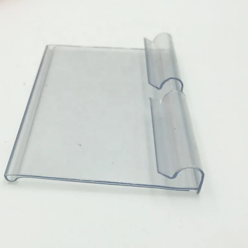 Supermarket shopftting price holder for hook store displays