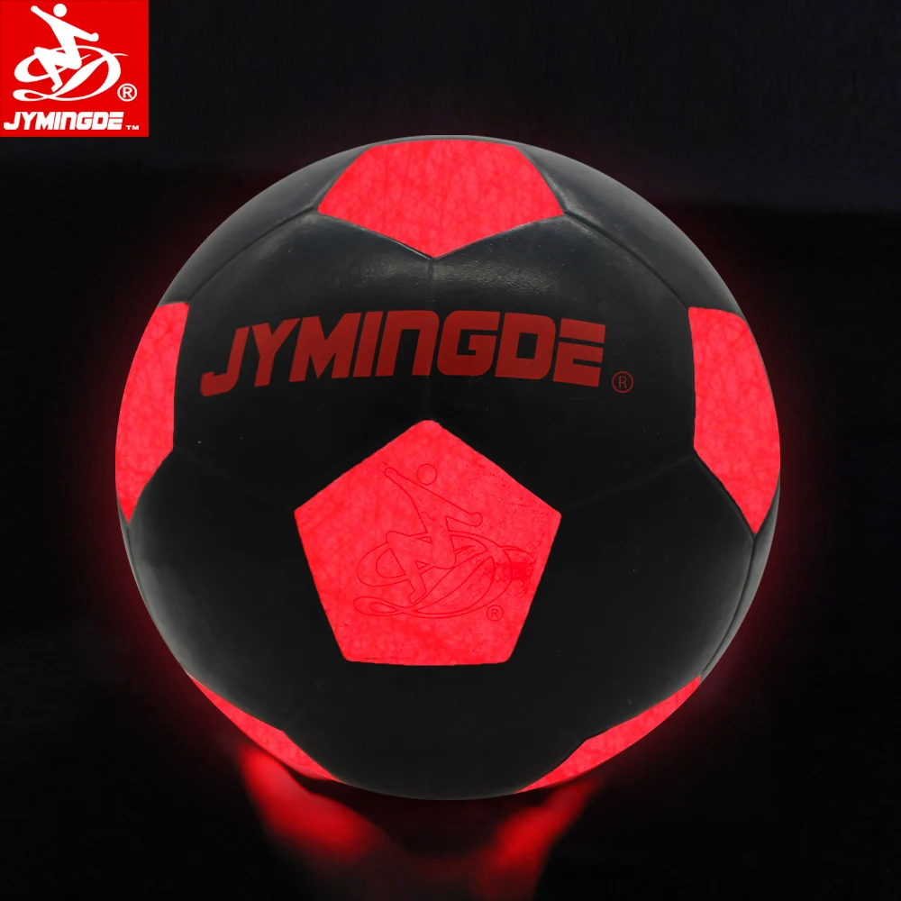 

Jymingde led glow products golf surface two high quality LED lights football gifts, Customize color
