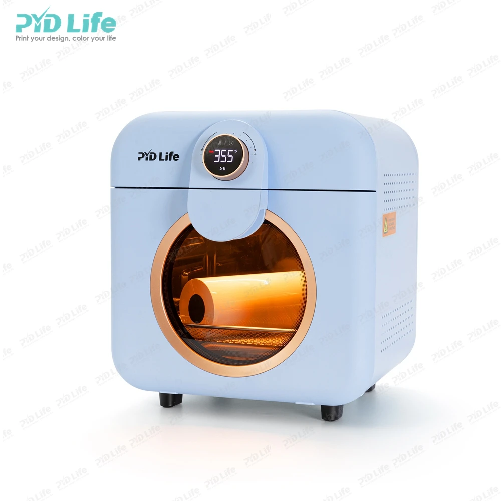 

PYD Life 12L Blue Mini Transfer Mitt Blanks Tumbler Mug Vacuum Heat Press 3d Machine Sublimation Oven for Mugs