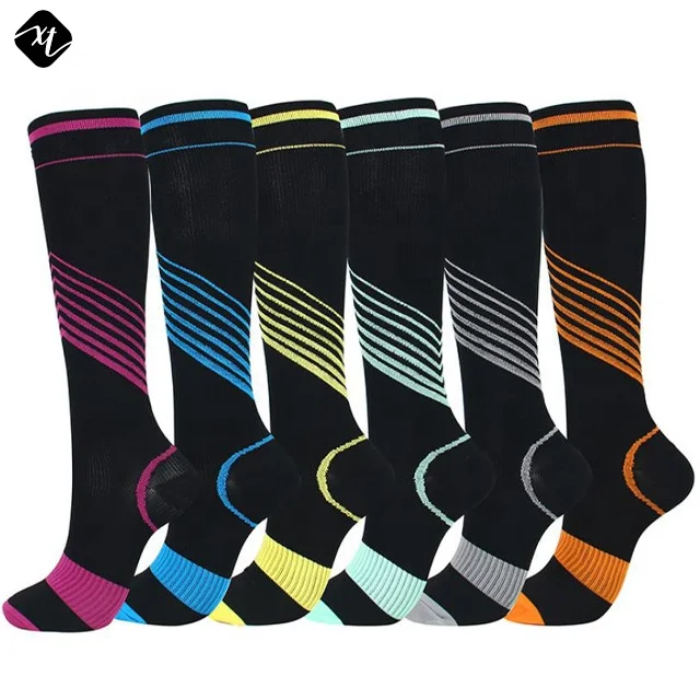 

Compression Socks 20-30 mmHg for Women & Men Best for Running, Athletic, Medical, Pregnancy and Travel, Custom color