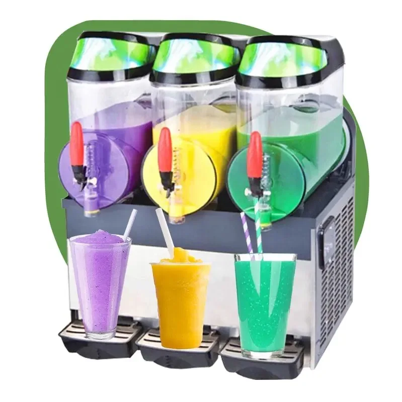 

Commercial Guangdong New Granita Nsf Second Hand Frutina Daiquiri Maker Margarita Carbonate Slush Machine in Spain