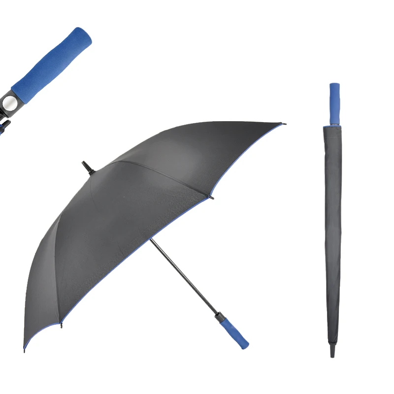 

Customised Logo White Red Black Pink Yellow Blueprint Bright Colored 27inches Advertising Golf Umbrella, Optional