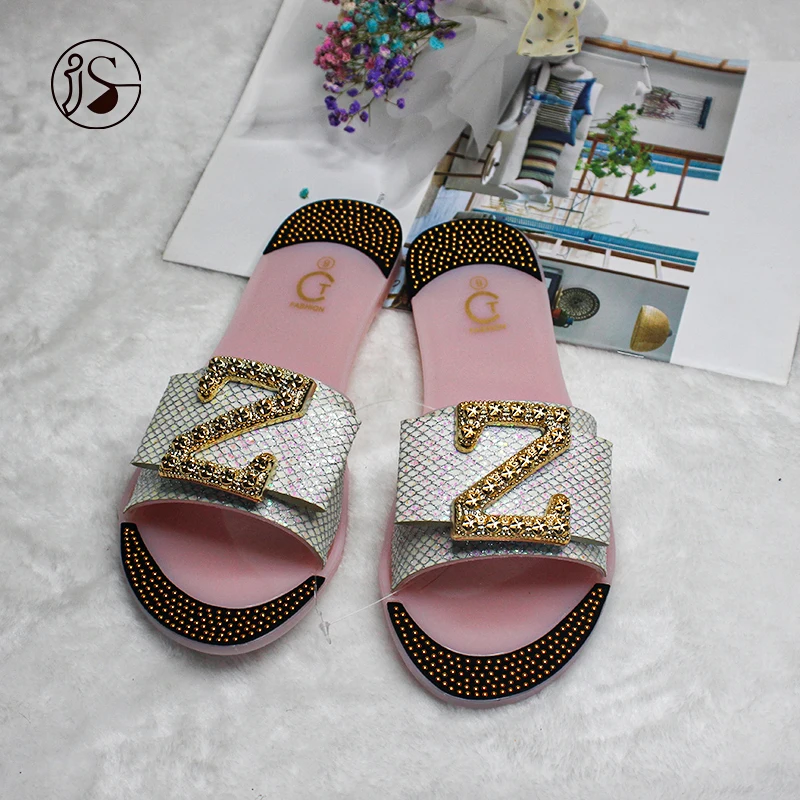 

The letter Z design slides shoes women slippers, Picture