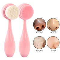 

Beauty Personal Makeup Rechargeable Sonic Electric Silicone Facial Cleansing Brush