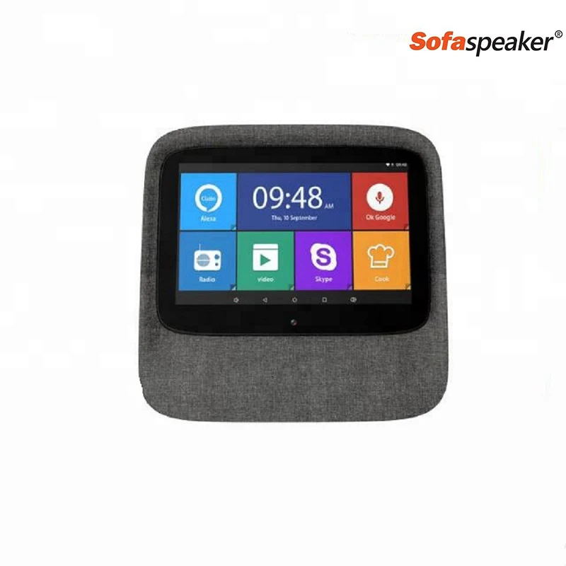 Android 7.1 Smart Home Wireless Soundpad Speaker with voice assistant controlling via ok Google and Amazon Alexa