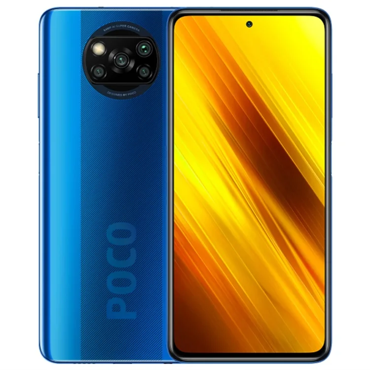 

Global Version Xiaomi POCO X3 6GB 64GB 128GB NFC Xiaomi Smartphone 64MP Camera 5160mAh 33W Charge