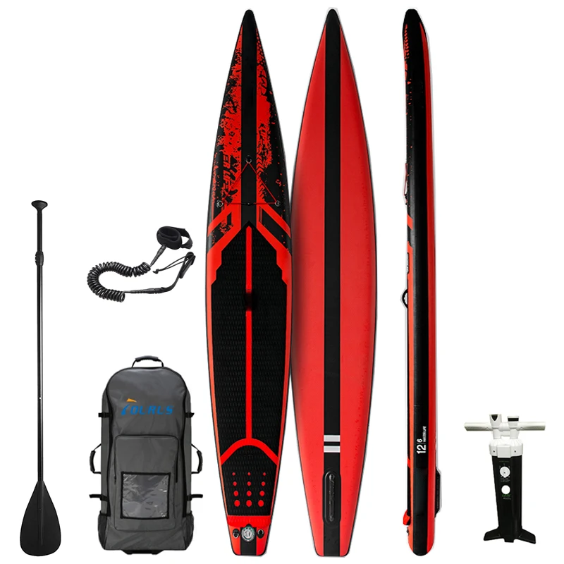 

New design 14 ft inflatable racing sup boards race inflatable stand up paddle board race sup race paddle board, Customized color