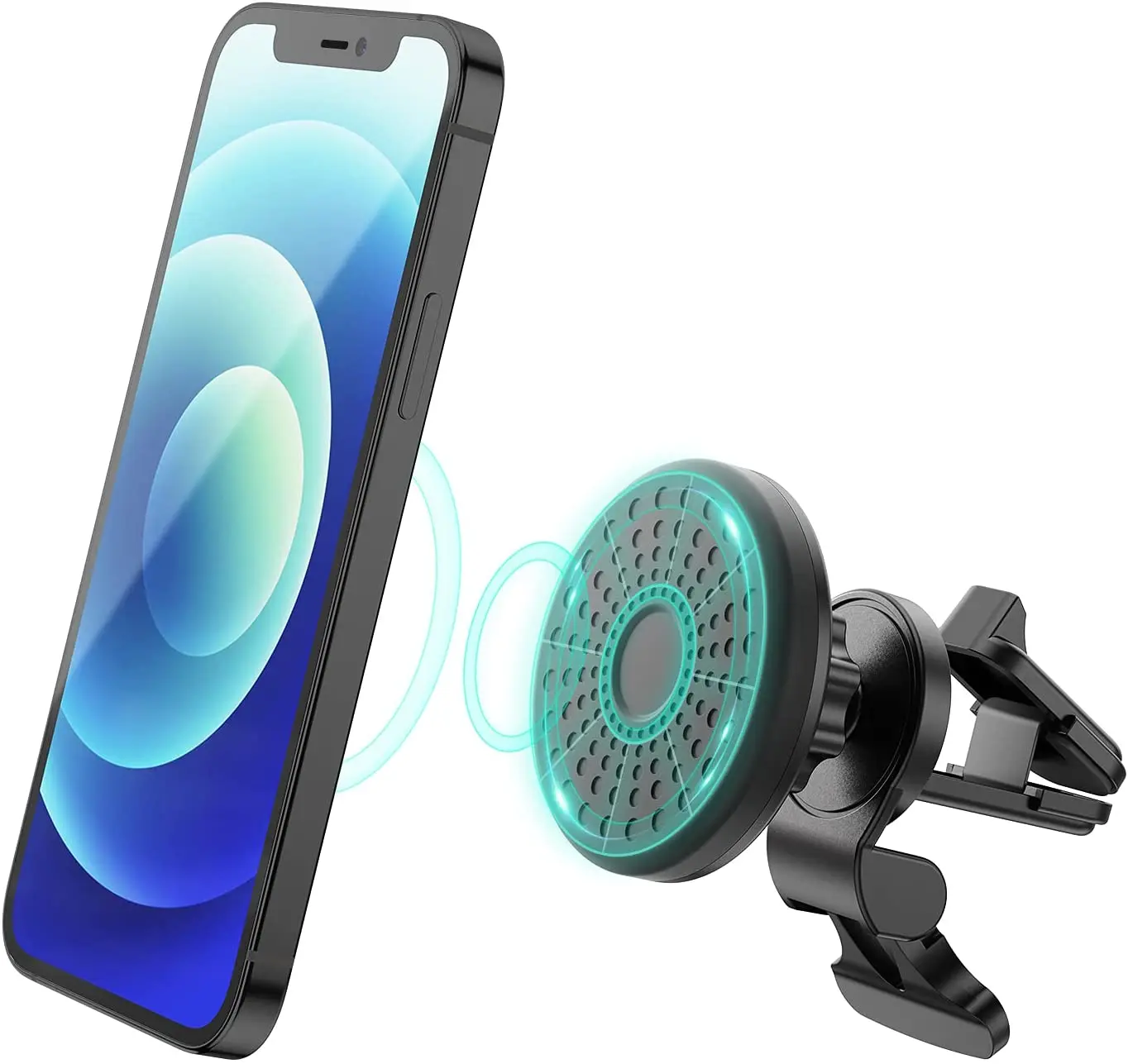 

Flexible car holder mini magsaf magnetic phone holder for car