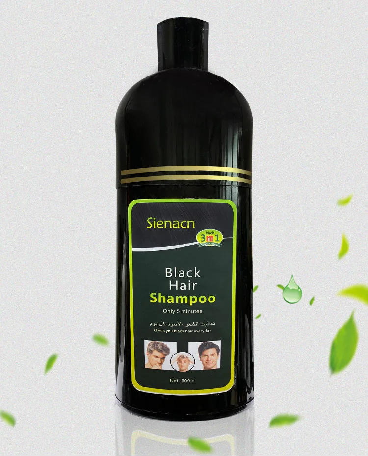 

Hot-Selling Private Label Ginger Black Hair Shampoo Natural Organic Herbal Black Hair Dye shampoo