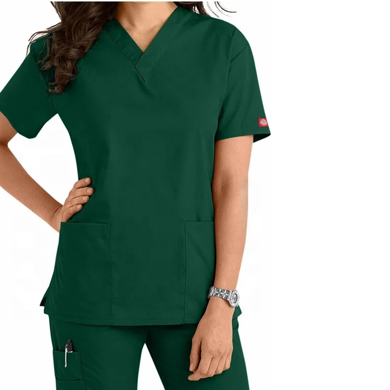 

Tops Wholesale Hospital Scrubs Unisex Medical Scrubs Short Sleeve Medical Uniforms Nursing Scrubs Uniforms