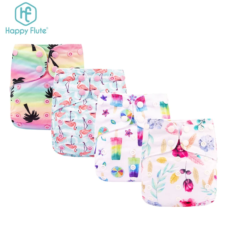 

New Design Pocket Style Ecological Reusable suede cloth Cloth Diaper