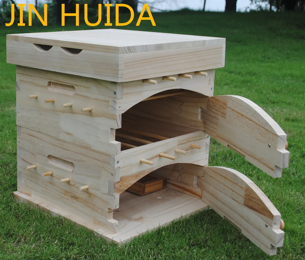 
High quality beehive/bee hive for beekeeping Beekeeping wooden no frames beehive box Chinese bee hives 