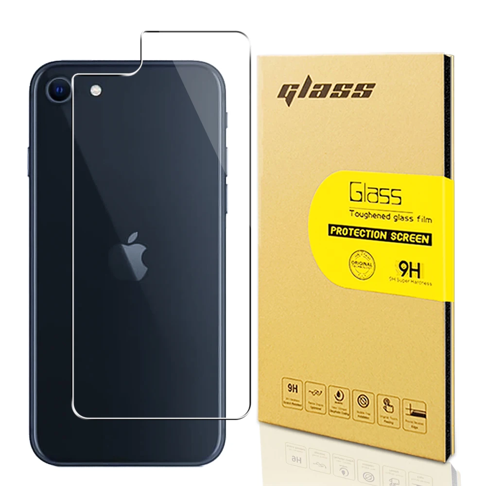 

Top Seller 2.5D HD Bubble Free Clear back camera lens film Tempered Glass Screen Protector for iPhone X XR XS 11 12 13 Pro Max