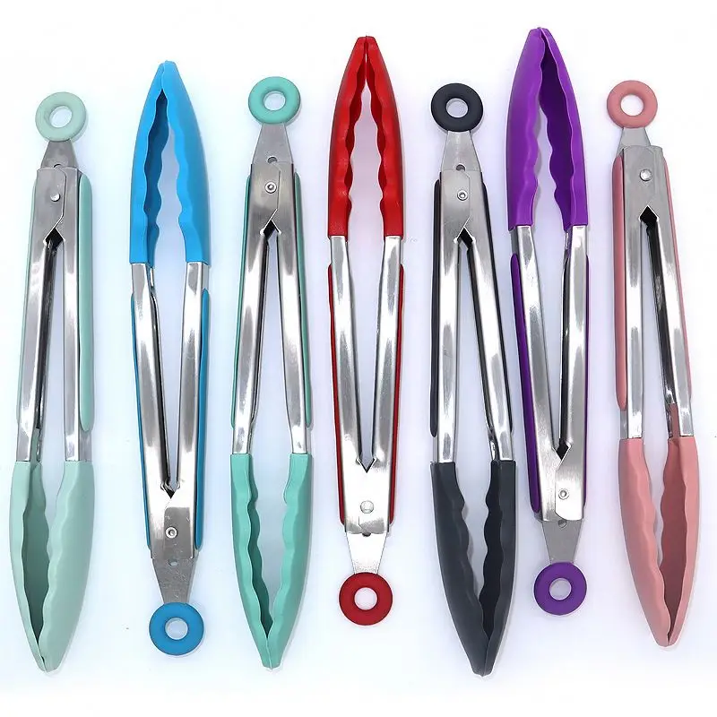 

12 Pieces In 1 Set Silicone Kitchen Cooking Tools Stand Kitchenware BBQ Eco Silicone Wooden Kitchen Utensils