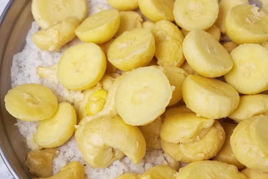 Different methods for keeping ginger fresh in kitchen storage