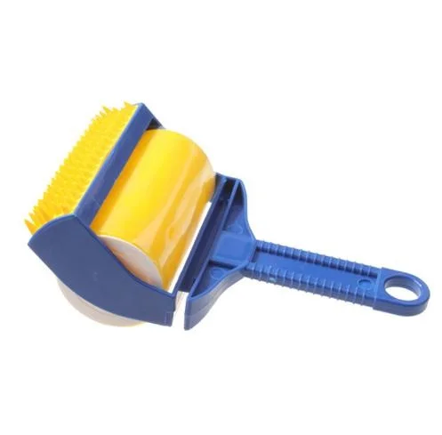 

Reusable Rubber Sticky Picker Clothes Cleaner Lint Sticking Roller Pet Hair Remover Brush Wool Cleaning Brush Catcher