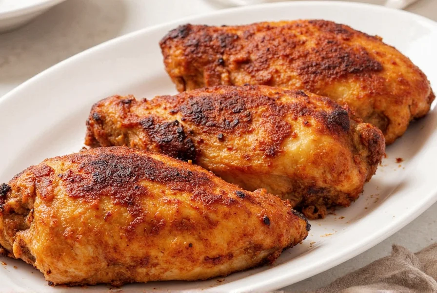 Blackened chicken with coleslaw and rice