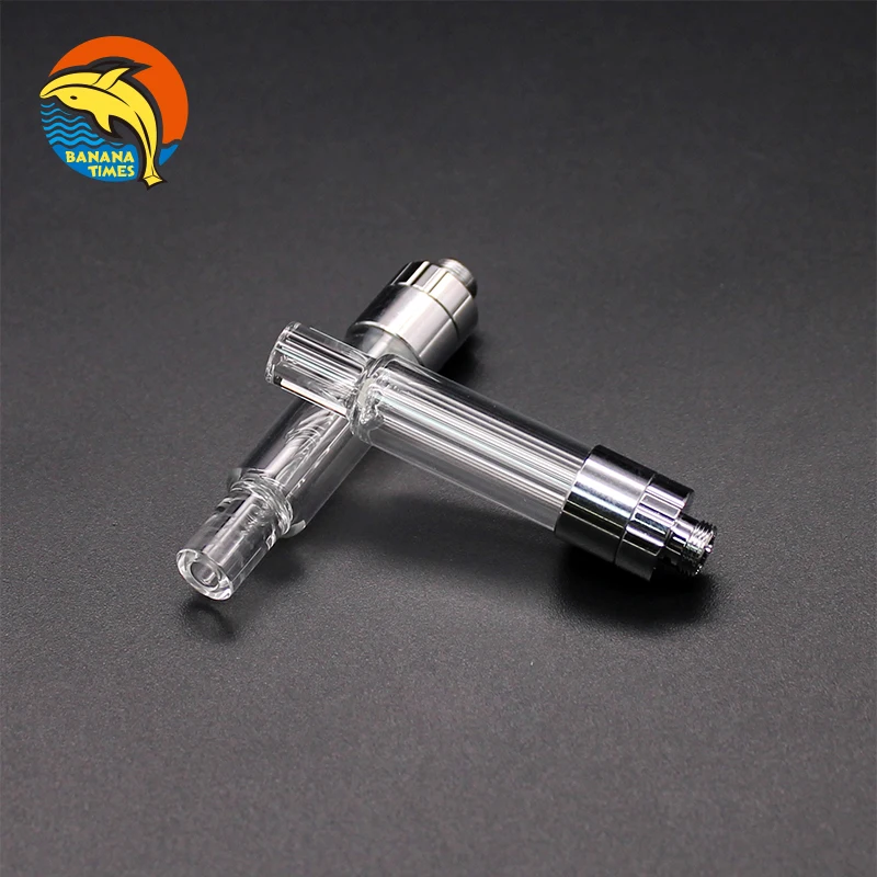 

BANANA TIMES Thick Oil Glass Vape Cartridge Empty Full Quartz ceramic cbd glass cartridge