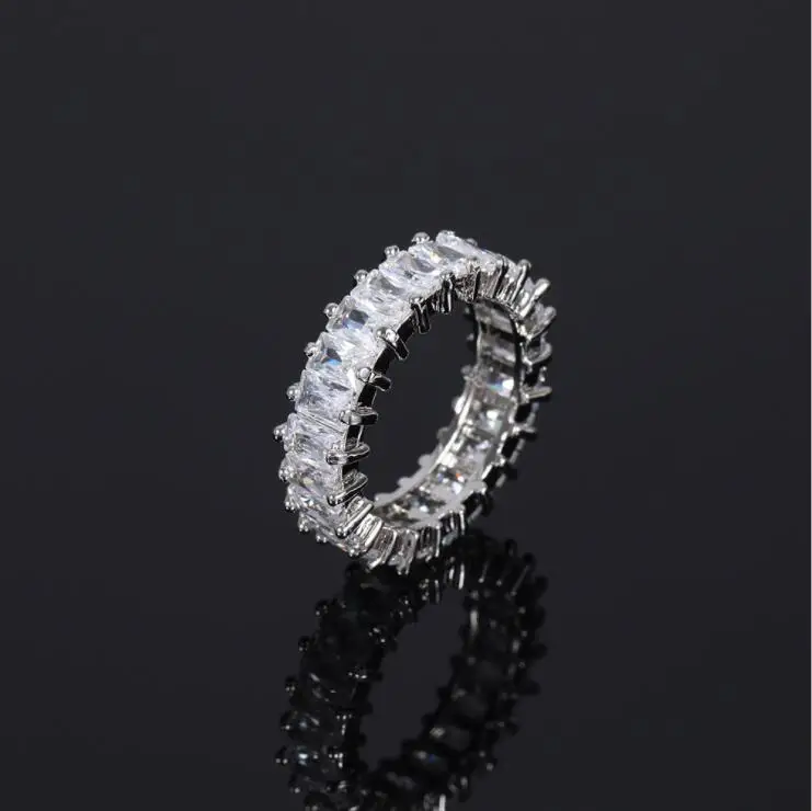

XuQian Unisex Gender and Rings Jewelry Type Hip Hop Silver Rings, Silver,gold