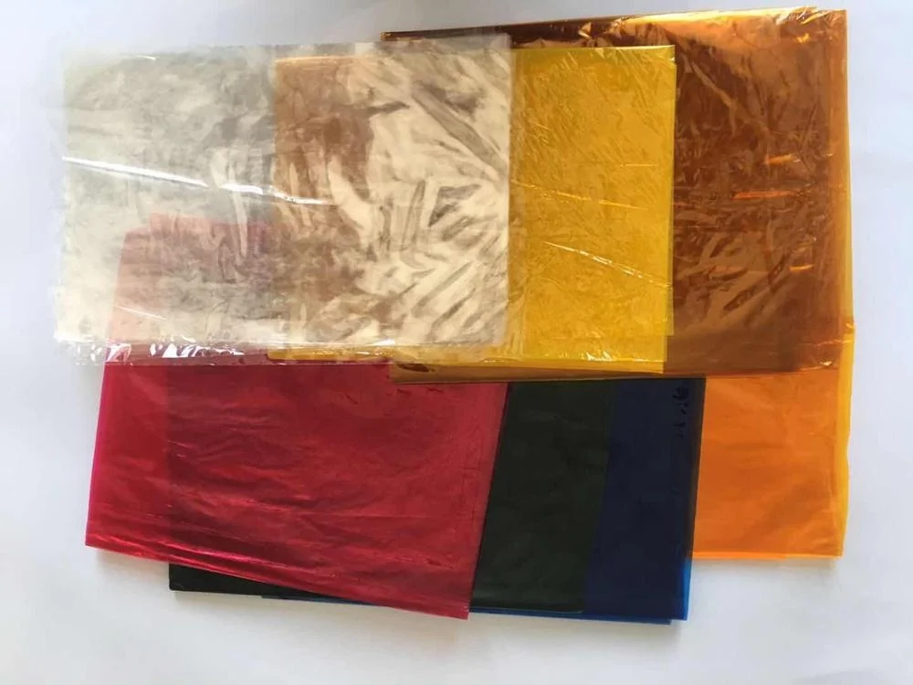 
cellophane paper in sheet and roll 