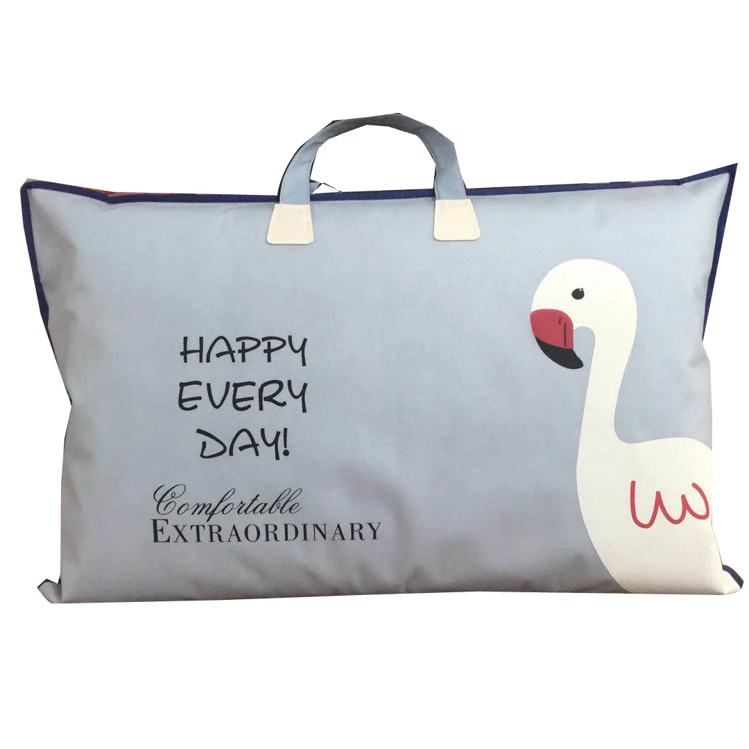 

Large Size Stripe Printing Recycled Non-woven Pillow Bag, Customized color