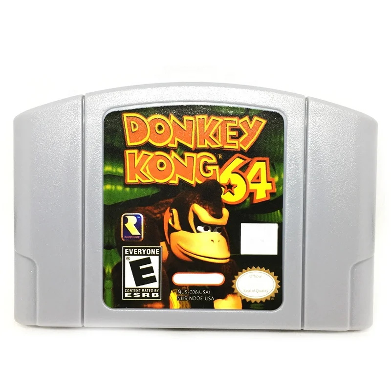 

In Stock USA Version English Language Retro Video Games Cards N64 Games Donkey Kong 64