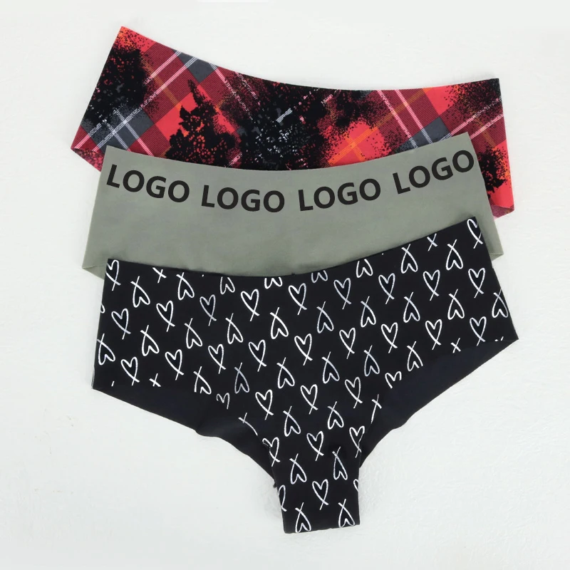 

New design private label custom logo women lingerie panties underwear, Customized color