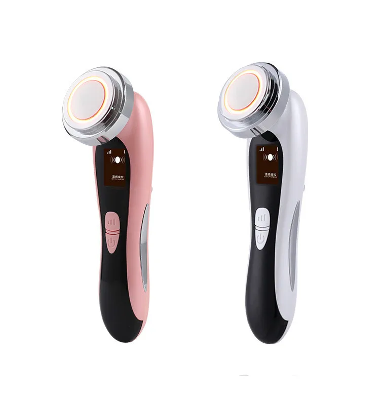 

EMS Facial Vibration Ion LED Photon Anti Aging Skin Rejuvenation Lifting Tighten Face Skin Massager Cleaner Care Beauty