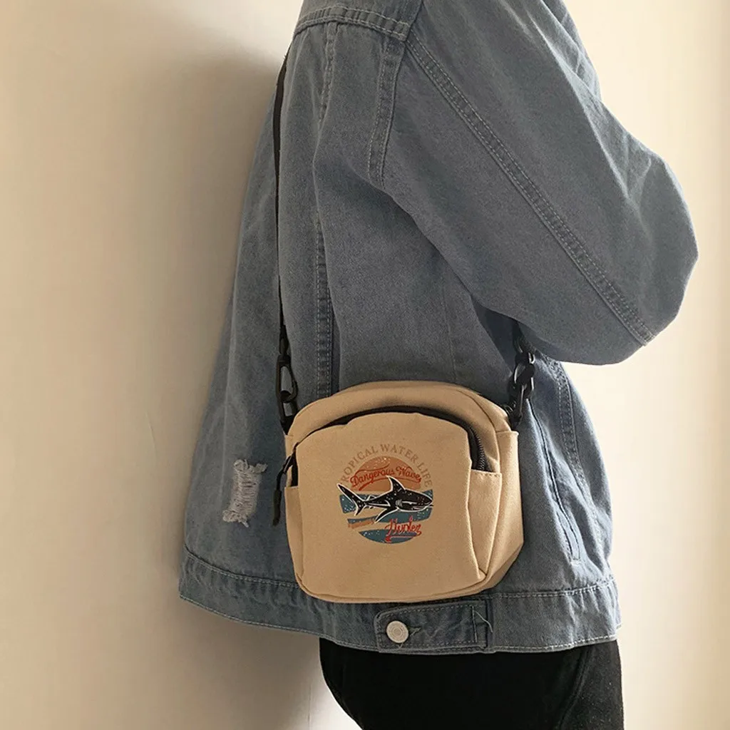 product-GF bags-mochilas 2020 New Women Canvas Handbag Korean Mini Student Bag Cell Phone Bag Simple-1
