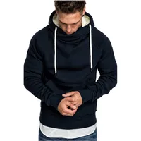 

fashion Spandex Muscle long Sleeve Sports Gym Hoodie For Men sweatshirt oversized