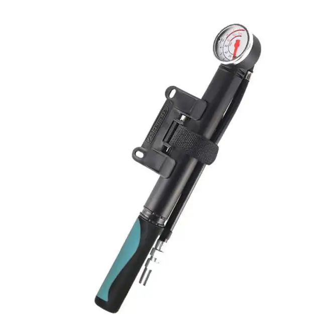 

Portable Schrader Presta multiple function bicycle tire pump with pressure gauge bicycle bike floor air pump bike bicycle pump, Customized color