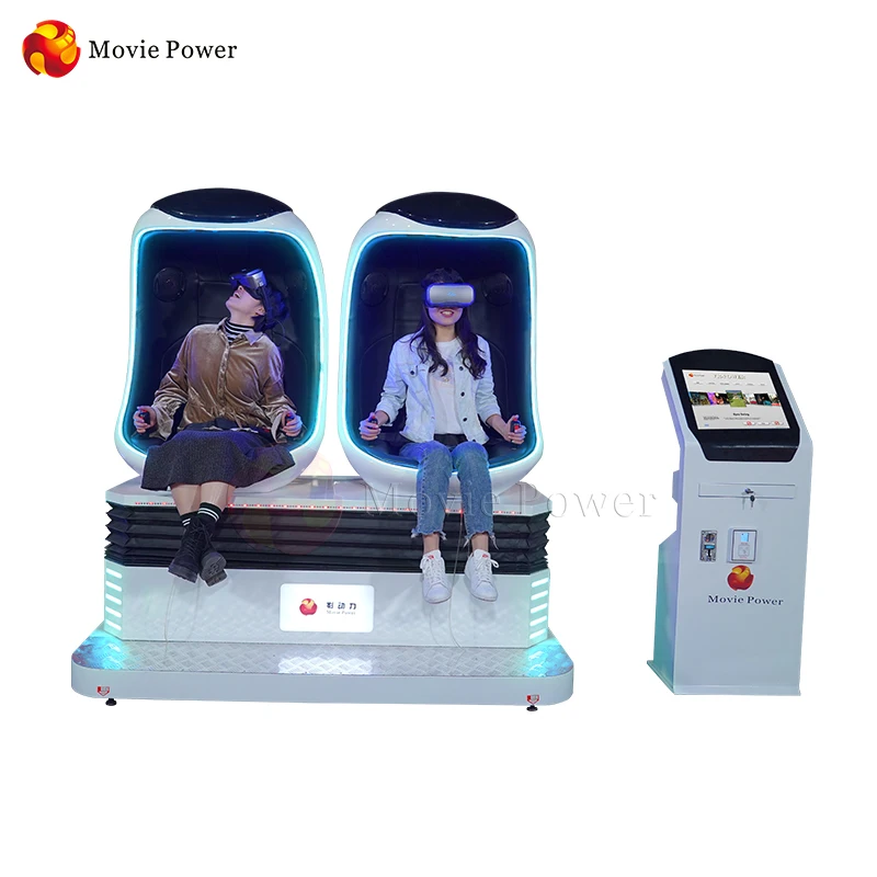 

Hot Sales 2 Players Egg Shapes 9D Vr Game Machine Play Station Vr Machines 9D Cinema Motion Simulator Equipment