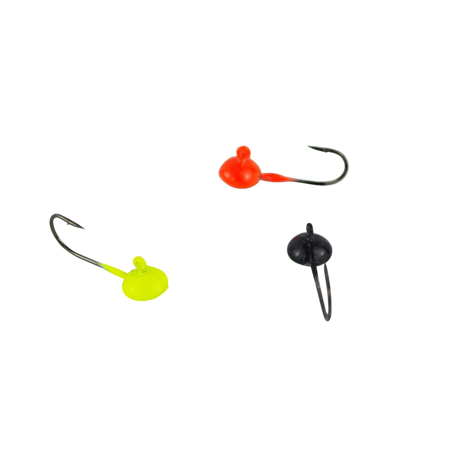 

Mini Painting Lead Head Hooks 0.5g 5pcs Root Fishing Hooks for Soft Lure, Original