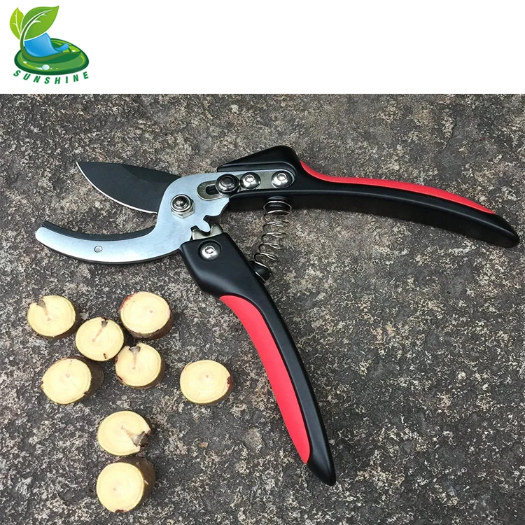 New Design Garden Tool Pruner 8" Sk5 Blade Pruner Steel Tree Pruning