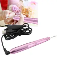 

Art file portable rechargeable electric nail drill pen shape portable electric nail drill Electric Nail Art File Dril