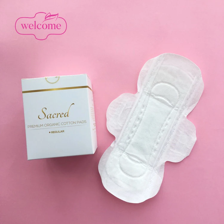 

Good quality sanitary napkin eco friendly packaging innovative products 2021