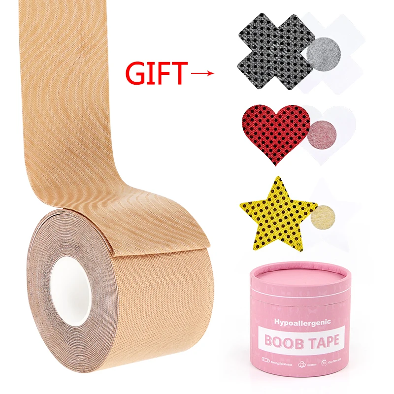 

Waterproof Boob Manufacturer Lifting Tape Breast Lift Tape Boob Body Tape for Women