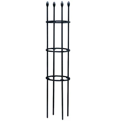 

Tower Obelisk Garden Trellis 6.3 Feet Tall Plant Support for Climbing Vines and Flowers Stands