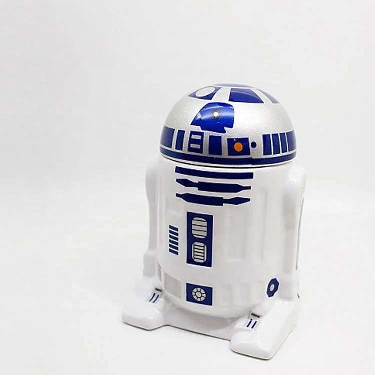 

Ceramic r2d2 3d custom logo coffee mug cups for gifts, Customized color